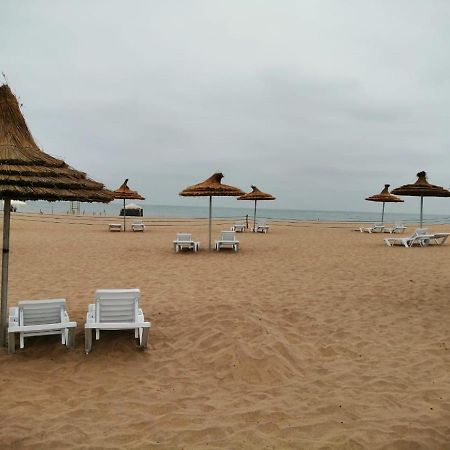 Blanca Beach Vue Laterale Sur Mer, Avec Wifi Apartamento Sidi Rahal  Exterior foto