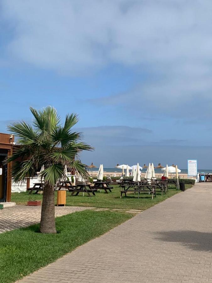 Blanca Beach Vue Laterale Sur Mer, Avec Wifi Apartamento Sidi Rahal  Exterior foto