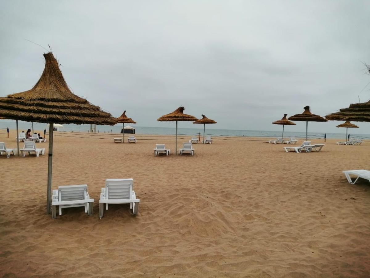 Blanca Beach Vue Laterale Sur Mer, Avec Wifi Apartamento Sidi Rahal  Exterior foto