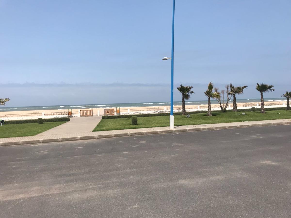 Blanca Beach Vue Laterale Sur Mer, Avec Wifi Apartamento Sidi Rahal  Exterior foto